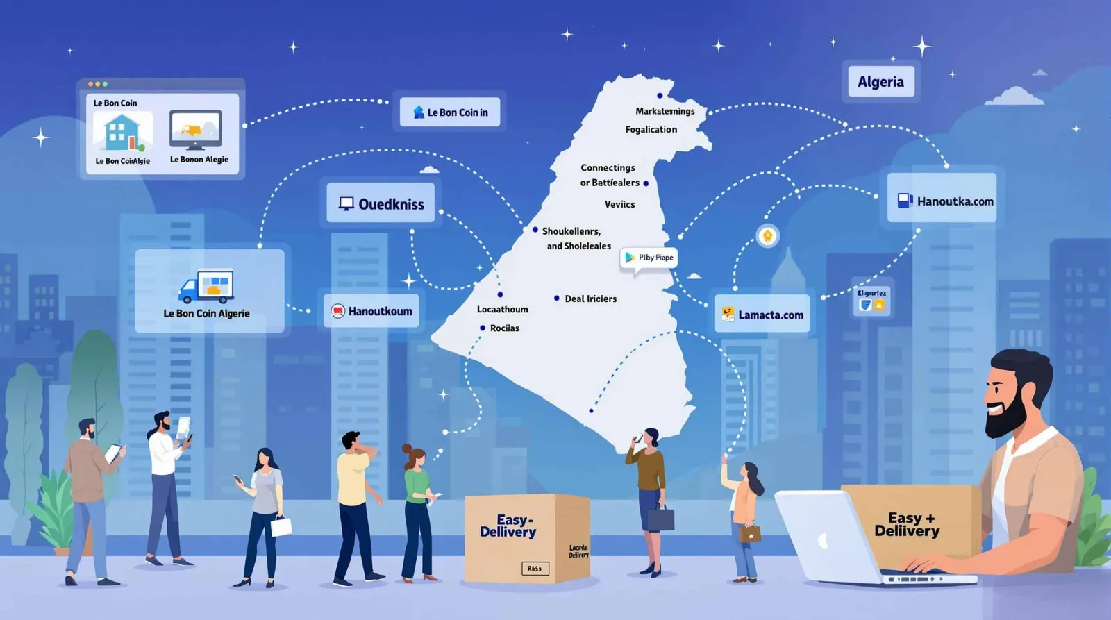 Explorer le Marché des Petites Annonces en Algérie : Alternatives au Bon Coin