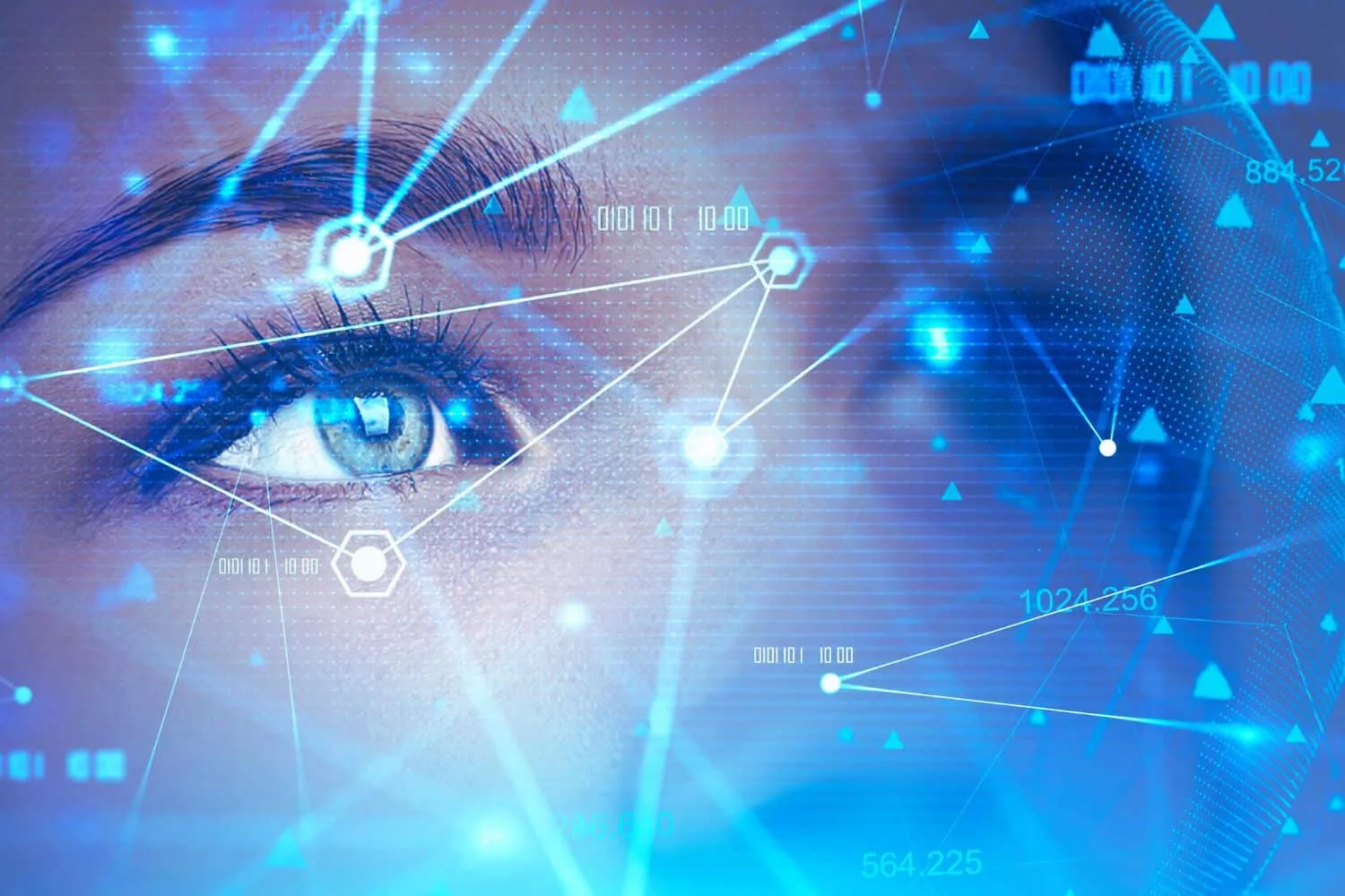 Une femme utilise un logiciel d'intelligence artificielle pour optimiser son quotidien.