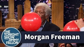 Morgan Freeman Chats with Jimmy While