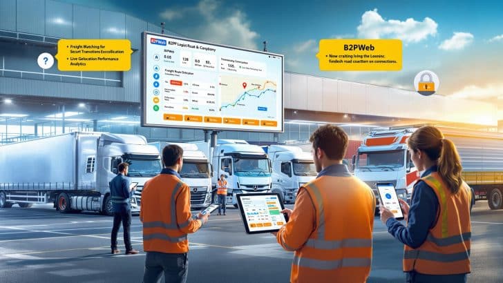 B2PWeb : Une Plateforme Indispensable pour les Professionnels du Transport Routier
