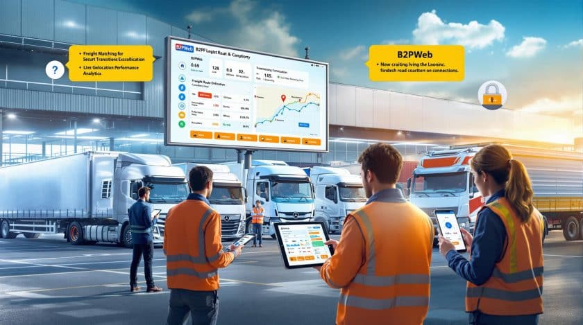 B2PWeb : Une Plateforme Indispensable pour les Professionnels du Transport Routier