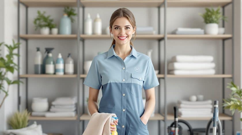 Comment choisir la blouse parfaite pour une femme de ménage : guide pratique et conseils