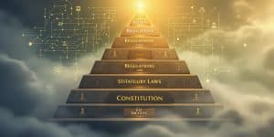 La pyramide de Kelsen : comprendre la hiérarchie des normes