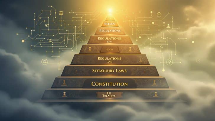 La pyramide de Kelsen : comprendre la hiérarchie des normes
