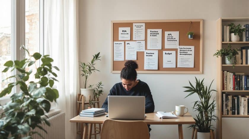 Stratégies pour vivre sans travailler grâce aux aides et revenus passifs en France