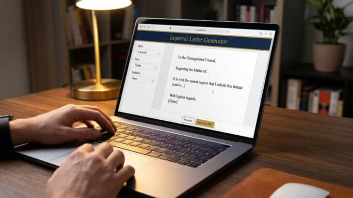 Générateur de lettre Napoleonseries : L’outil en ligne pour créer vos courriers gratuitement