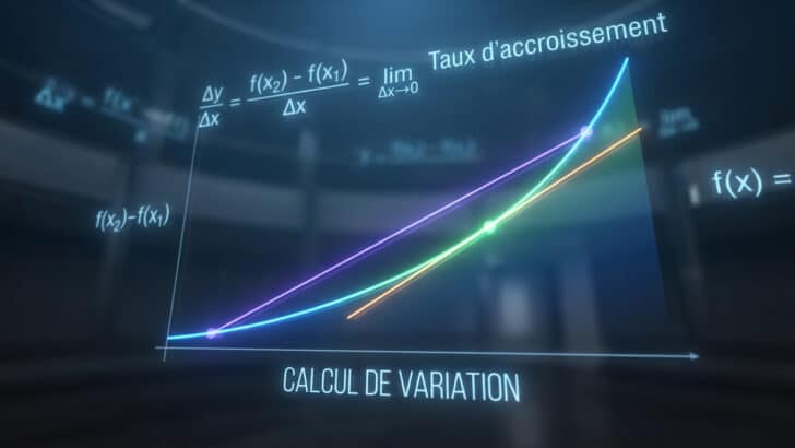 Taux d&rsquo;accroissement : maîtriser le calcul de variation